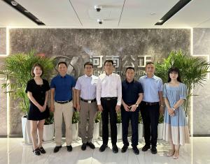 省资产评估协会秘书长鲍国俊一行到河南公正调研